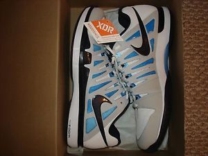 NIB Nike Federer 2012 Open ZOOM VAPOR 9 TOUR Tennis Shoes 488000-144 Size: 10