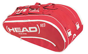 HEAD RED LIMITED EDITON MONSTERCOMBI - tennis racquet racket bag - Auth Dealer