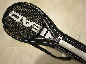 AUSTRIAN HEAD PROTECTOR OS RACQUET (4 1/2) NEW STRINGS/GRIP!!