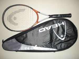 HEAD TI.RADICAL OS 107 TENNIS RACQUET 4 1/4  (NEW FXP STRINGS)