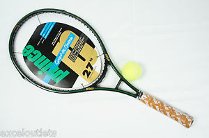 NEW! Prince Graphite Oversize POG (4 Stripes) 4 1/2 Tennis Racquet (#2845)