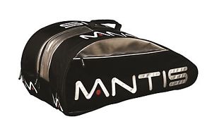 MANTIS 12 RACKET BAG - thermo tennis racquet bag - Authorized Dealer - BLK/SLVR