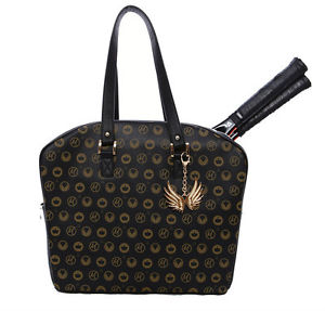 CORTIGLIA BETTE NOIR ROYAL MARION BARTOLI TENNIS TOTE BAG