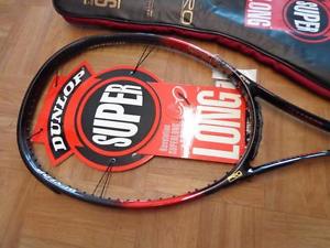 NEW Dunlop Superlong Revelation +1.00 100 head 4 3/8 grip Tennis Racquet