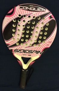 Tennis Paddle Racket Sidespin Conquer J2
