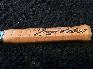 Vintage NEW 2002 Wilson Pro Staff Tour Hyper Carbon signed by Roger Federer