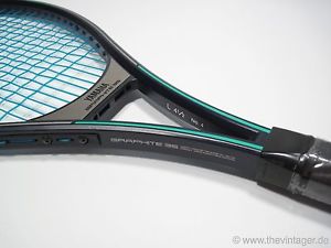 NOS 1980s YAMAHA GRAPHITE 35 Tennis Racket YFG 55 65 Secret Vtg Ds Carbon Xam Fx