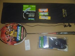YONEX ARC-IS badminton racket +string + sock Arcsaber I-Slash 3U FREE ship