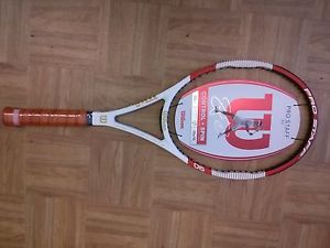 NEW 2014 Wilson Pro Staff Tour 90 Roger Federer 4 5/8 Tennis Racquet