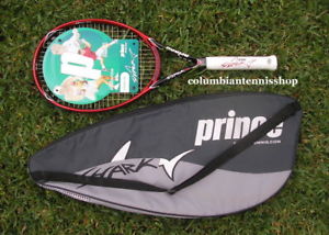 New Prince Shark DB MP 100 Sharapova Strung racket 4 3/8 (3)  L3 last ones $205