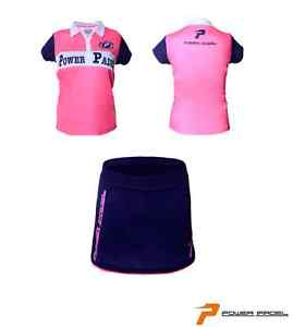 CONJUNTO DE PADEL PARA MUJER - MARCA POWER PADEL - POLO Y FALDA