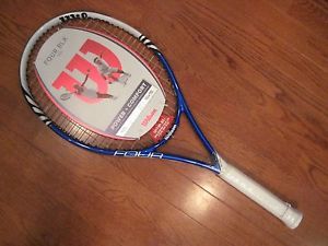 Wilson Four BLX Tennis Racket - (Brand New!) Strung
