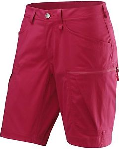Haglöfs Medio Fjell Mujeres Pantalones Cortos,Short para mujer,volcánica fucsia