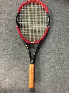 Wilson Pro Staff 97S STRUNG 4 1/2 (Tennis Racket Racquet Spin 310g Dimitorov)