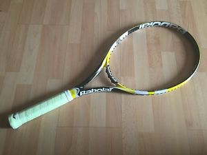 ! 3 (three) Babolat Drive Z Lite 100 Yellow Black Unstrung Tennis Racquets 4 1/2