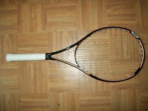 Prince EXO3 Tour 100 head 16x18 4 1/4 grip Tennis Racquet