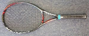 Dunlop iDapt 98 4 1/2" Tennis Racquet BRAND NEW Carbon/Red 27" Firm Sleeve