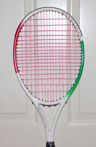 Yamaha Secret EX (red/white/green) midplus tennis racket 4 1/4 MINT