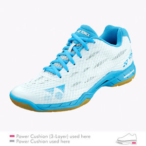 NEW 2016 YONEX SHB-ALX POWER CUSHION AERUS LADIES BADMINTON SHOES PALE BLUE