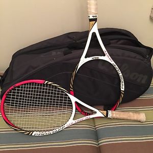 wilson pro staff 90 blx & Six One 90