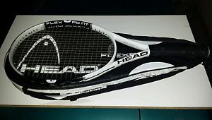 Head Flexpoint 10 Liquidmetal Oversize Tennis Racket with case Excellent