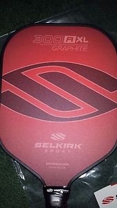 Selkirk Pickleball Paddle 300 a XL  (w/ warranty card) Red 7.5 oz BRAND NEW