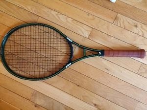 2015 Prince Classic Graphite 107 Tennis Racquet (4-3/8) Strung Volki Cyclone New