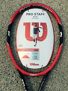 Wilson Pro Staff RF97  tennis racquet, new, unstrung, 3/8 , free shipping