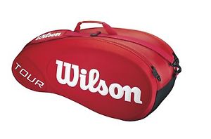 NEW WILSON Tour Molded 6 Thermo Tennis Bag