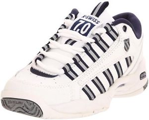 NEW K-Swiss Ultrascendor Women's Shoes (White/Navy/Silver) Size 6.5