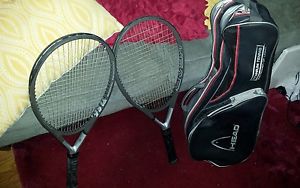 Head TI.S6 Used Tennis Racquets.   W/ bag