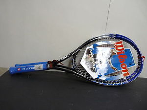 TWO Wilson IMPACT Tennis Racket 1080  Volcanic w Power Bridge 4 1/2 Grip