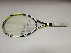 Babolat Driveteam Tennis Racquet 3: 4 3/8   Yellow White Black (102192) USED