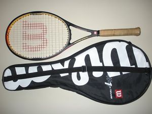 WILSON PRO STAFF TOUR 90 HYPER CARBON TENNIS RACQUET 4 3/8