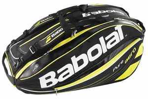 Babolat Pure Aero 12 Pack Tennis Bag Yellow 2015 NADAL