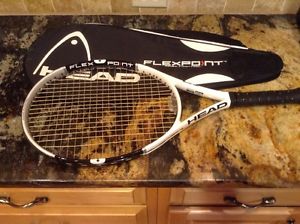 HEAD FLEXPOINT S10 LIQUIDMETAL TENNIS RACKET 4-3/8 With CASE