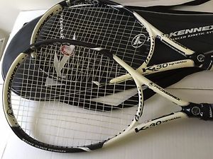 2 Prokennex KI-30 Kinetic Tennis Rackets 4 /58 Nice shape Strung about #58   16c