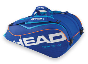 Head Tour Team 2015 Supercombi 9 Pack Blue Tennis Bag*