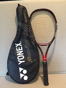 YONEX MP 2I  MUSCLE POWER 4 1/2  ULTIMUM TI Excellent CONDITION NEW GRIP W CASE