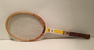 Rare Vintage Wilson Miss Chris Evert Wooden Tennis Racquet-Made in Belgium