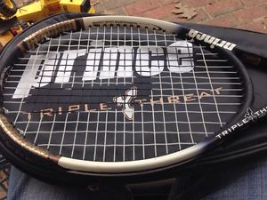 Prince TT Triple Threat Bandit B900 Tennis Racquet Midplus 95 Grip 4-1/2  BEAUTY