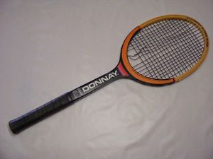 vintage DONNAY ALLWOOD BJORN BORG tennis racket racquet BELGIUM size 4