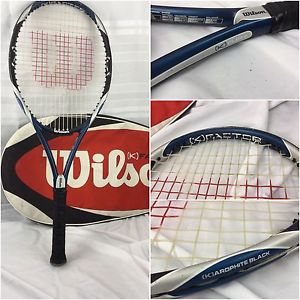 Wilson K Factor Fury Tennis Racket Arophite Black 4 1/4  GUC YGI