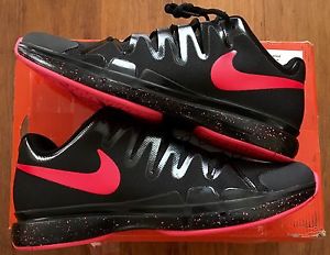 NEW NIKE TENNIS Zoom Vapor 9.5 Tour Men's Tennis Shoes! 11! BLK/PUNCH! FEDERER!