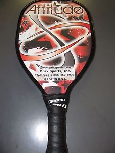 Onix Attitude Pickleball Paddle Red New Free USA Shipping