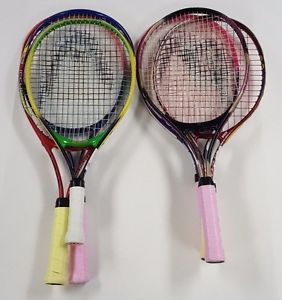 Lot of Six Juniors Tennis Racquets Head Prince Used Free USA Shipping