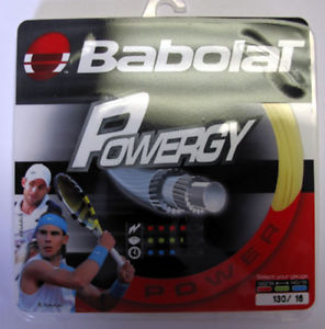 BABOLAT POWERGY 16 tennis racquet string (lot of 6 sets) Authorized Dealer