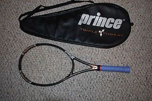 Prince Triple Threat Stealth Midplus 100sq Tennis Racquets w/4.1/8