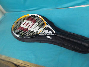 Wilson N Focus NFocus Hybrid Tennis Racket 110 Oversize OS System Racquet 4 1/4