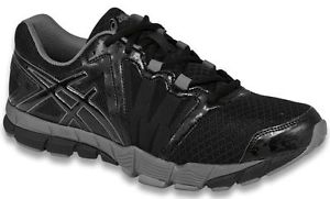 Men's ASICS GEL-Craze TR Running Shoes, S333N 9099 Size 9.5 Black/Onyx/Granite
